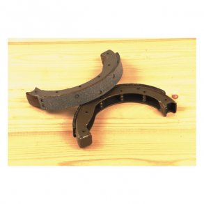BRAKE SHOES & LININGS FRONT , 49-71 FL