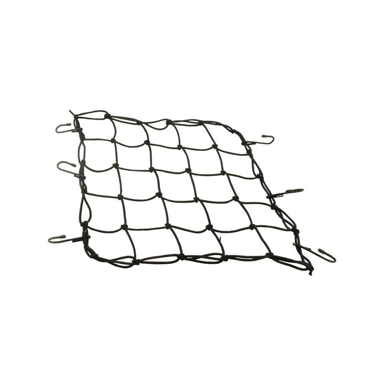 CARGO NET, 15" X 15" Approx. dimensions: 15" (38cm) x 15" (38cm).