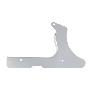 LOWER REAR BELT GUARD. CHROME 86-99 Softail with 61t pulley
