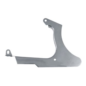 LOWER REAR BELT GUARD. CHROME  00-06 Softail with 70t. pulley
