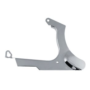 LOWER REAR BELT GUARD. CHROME  2006 FXST, FXSTB, FXSTS