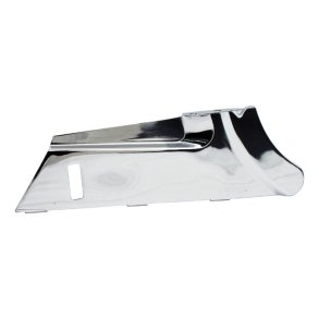 LOWER REAR BELT GUARD. CHROME 97-08 Touring with 70t. pulley