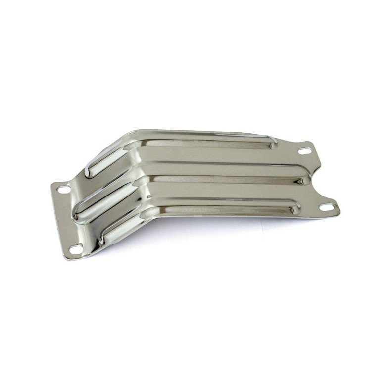 ENGINE SKID PLATE, RIBBED CHROME