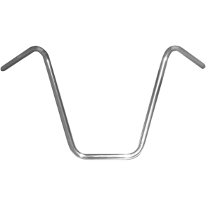 Apehanger styr i krom. Uden huller eller dimpels