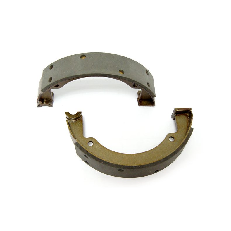 BRAKE SHOES &amp; LININGS, REAR 38-57 BIG TWIN