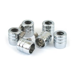 SMOOTH HOSE CLAMPS, GROOVED 6STK.