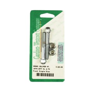 CALIPER MOUNT KIT, FRONT FRONT, FOR ONE DISC; Fits: > 74-77 XL, FX