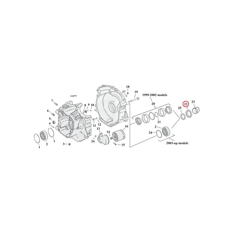 OIL SEAL SPROCKET SHAFT Fits: > 99-17(NU)Twin Cam; 04-20 XL; 08-12(NU)XR1200; 04-10(NU)Buell xb