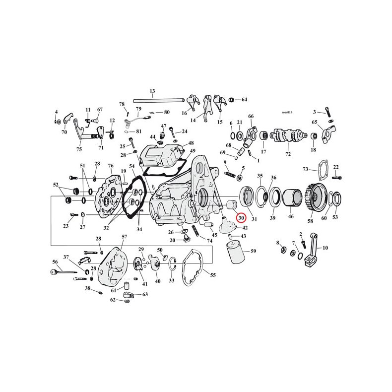 BEARING, TRANSM. CLOSED END