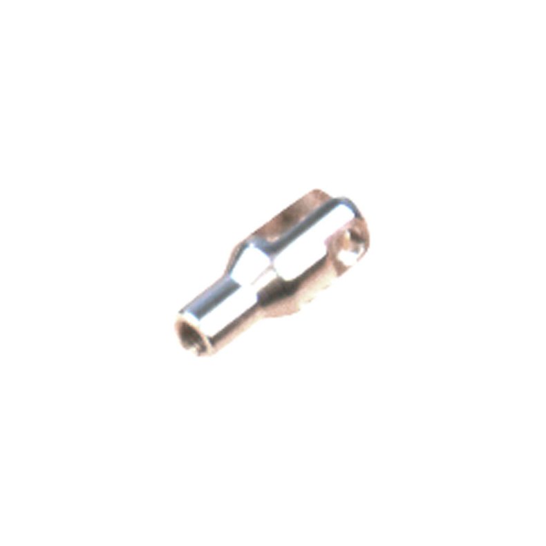 Clevis, front brake rod. Chrome Fits 36-57 B.T. models with mechanical brake. 