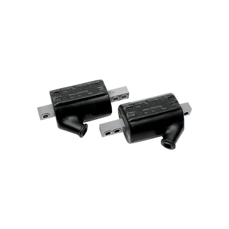 DYNATEK, DYNA SINGLE TOWER IGNITION COILS. 12V, 5 OHM Black