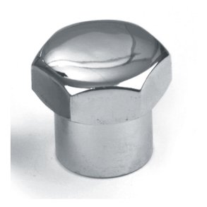 FORK STEM NUT, DOMED.  78-87 XL; 71-85 FX; 82-87 FXR