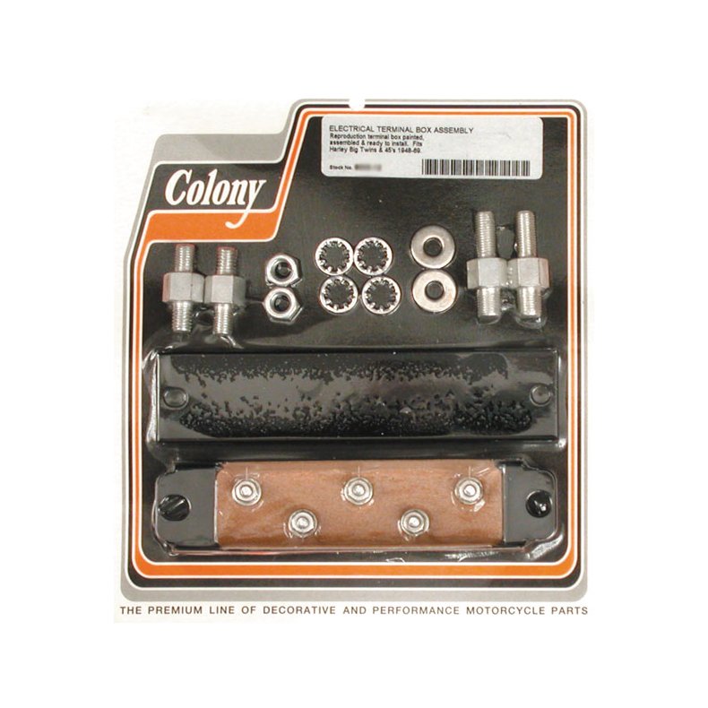 Colony, electrical terminal box assembly