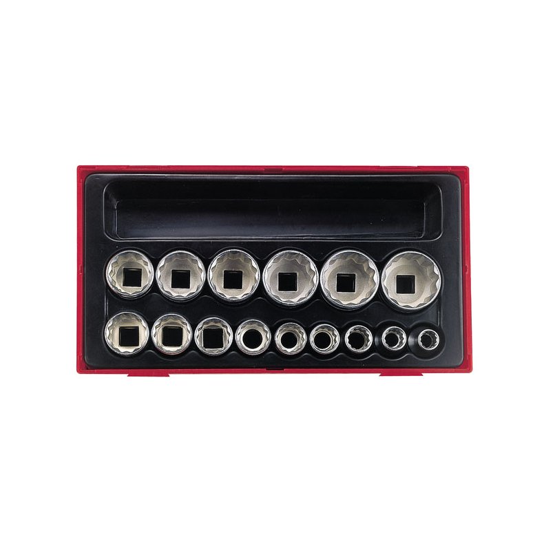 TENG TOOLS, 15PC 12-POINT SOCKETS