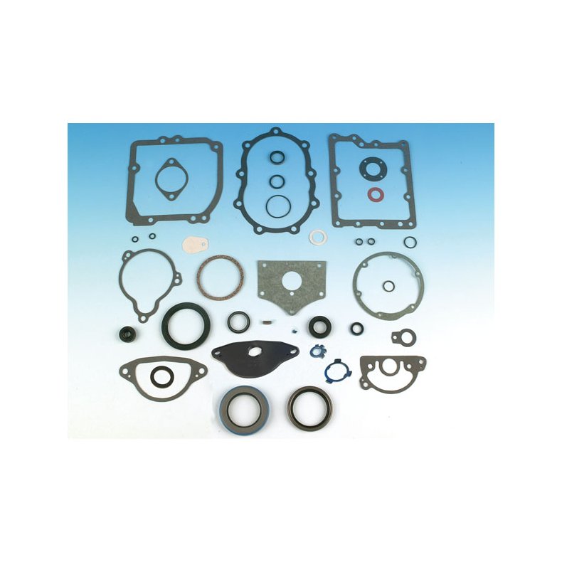 James, 4-speed transmission gasket &amp; seal kit 36-86 4-speed Big Twin