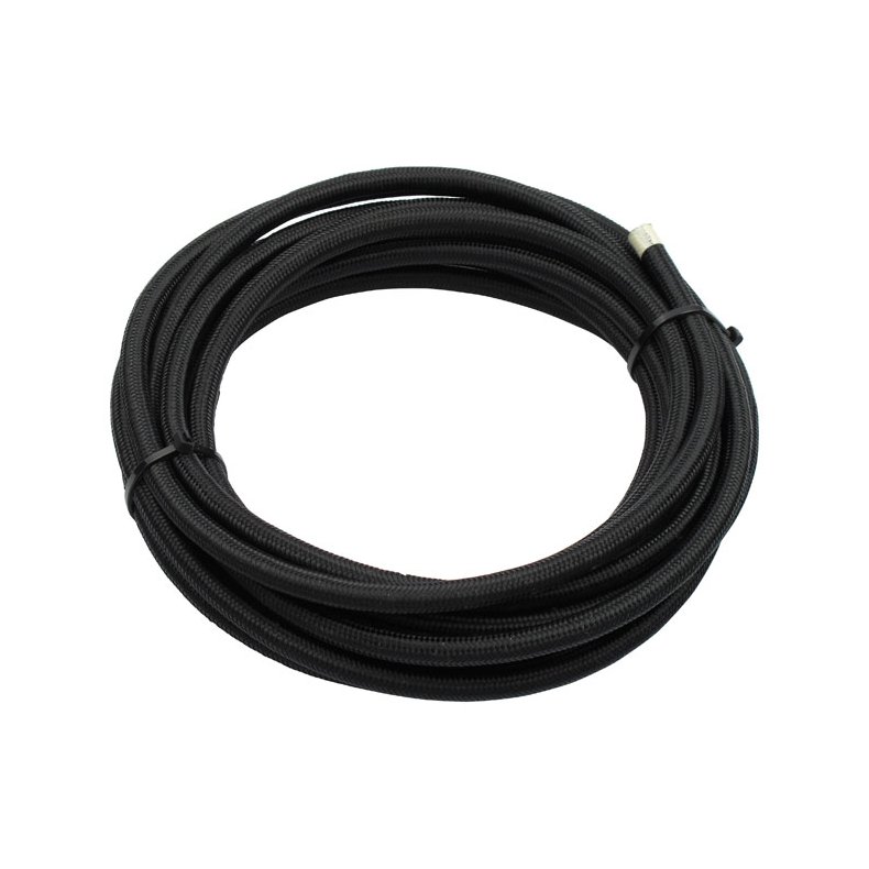 BLACK NYLON BRAIDED HOSE