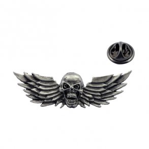 SKULL PIN, FLYING SKULL PIN MOUNT 
