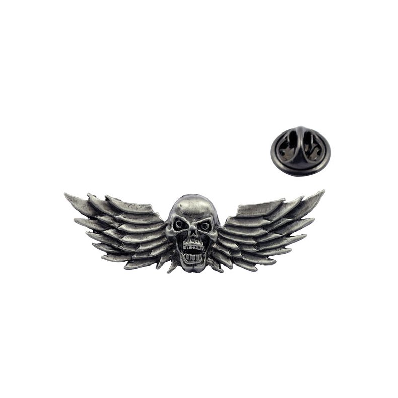 SKULL PIN, FLYING SKULL PIN MOUNT 