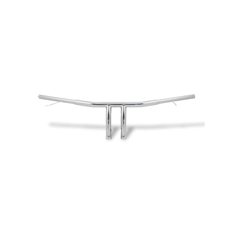 FAT 1-1/4" WISHBONE BAR, CHROME