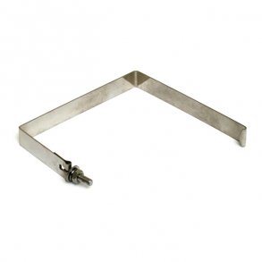 BATTERY HOLD DOWN STRAP STAINLESS STEEL  Fits: > 73-86 FX ELEC. START (EXCL FXR FXST); 82-97 XL(NU)