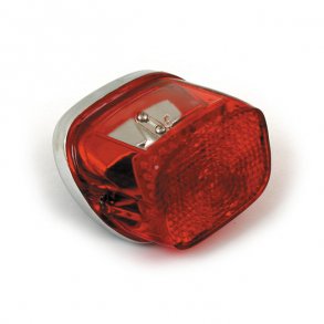 TAILLIGHT, LATE STYLE. L.E.D. Fits: > 73-98 H-D
