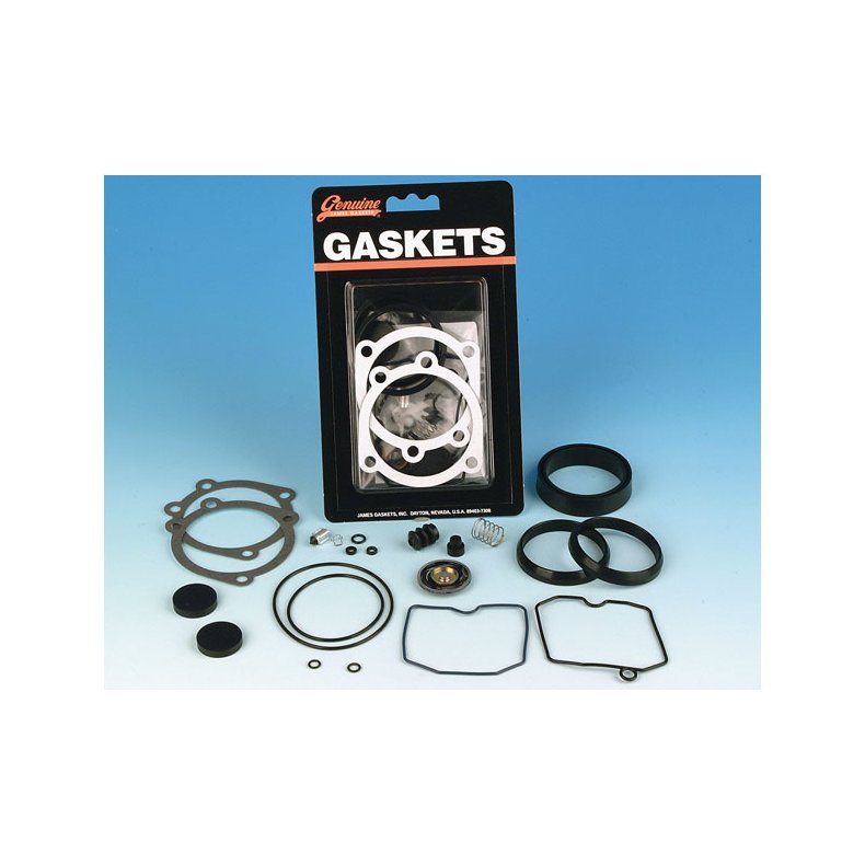 JAMES REBUILD KIT CV CARB Fits: > 90-06 B.T.; 88-06 XL(NU) WITH CV CARB