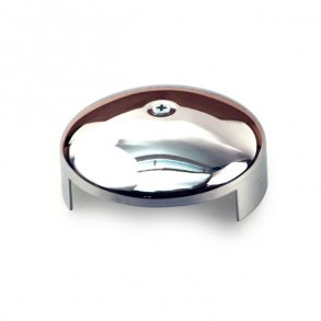 END COVER CHROME, GENERATOR Fits: > 58-81 XL; 58-69 FL (NU)