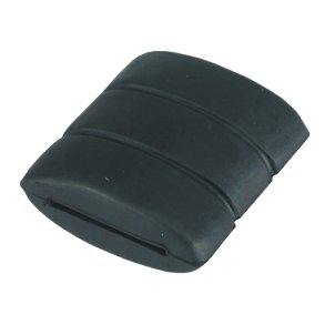 BRAKE PEDAL RUBBER PAD BLACK  Fits: > 37-66 FL