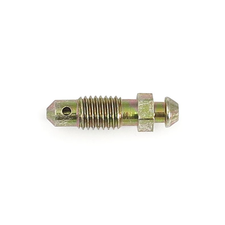 BRAKE BLEEDER SCREWS, 1/4 INCH ZINC; 1/4"-28 THREAD (SMALL) 