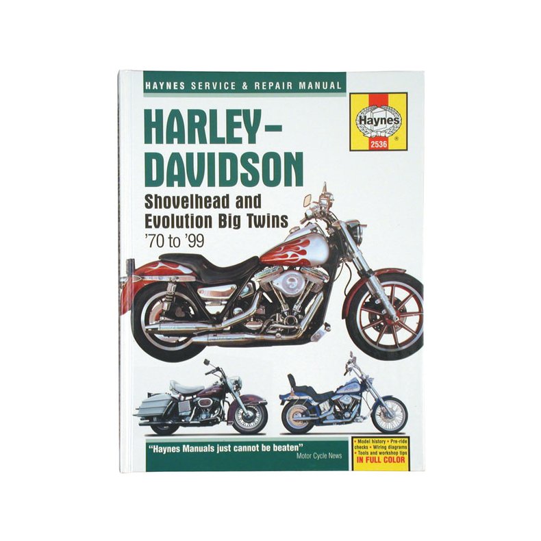 HAYNES, SERVICE MANUAL. 70-99 BIG TWIN