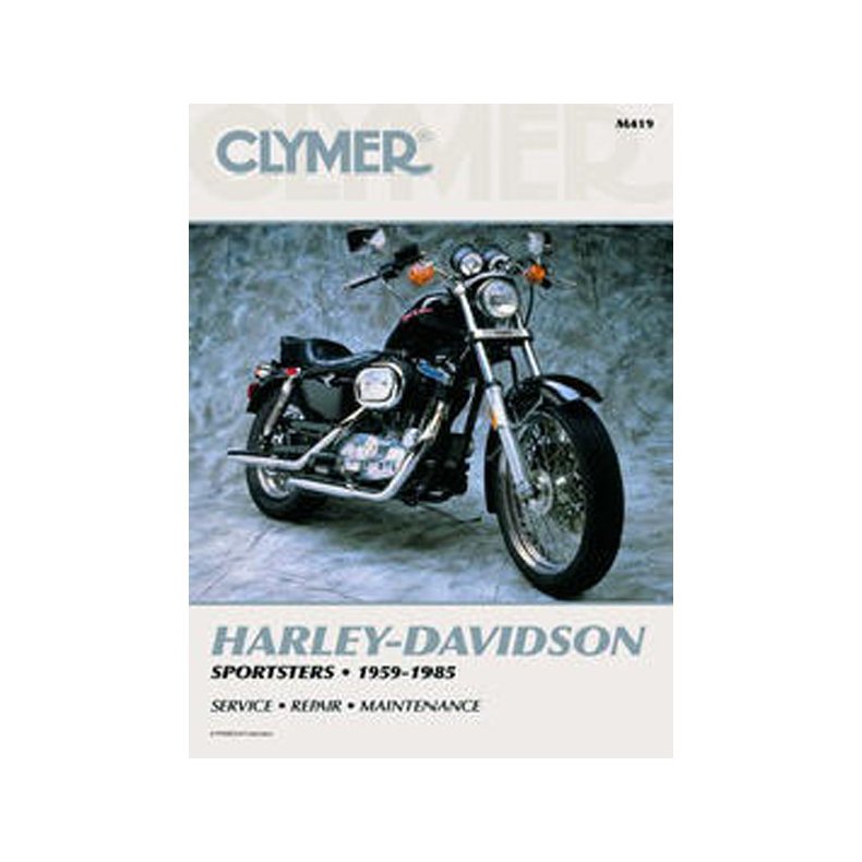 CLYMER SERVICE MANUAL Fits: > sporster 1959-1985