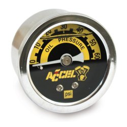 Accel OIL PRESSURE GAUGE 0-100 PSI