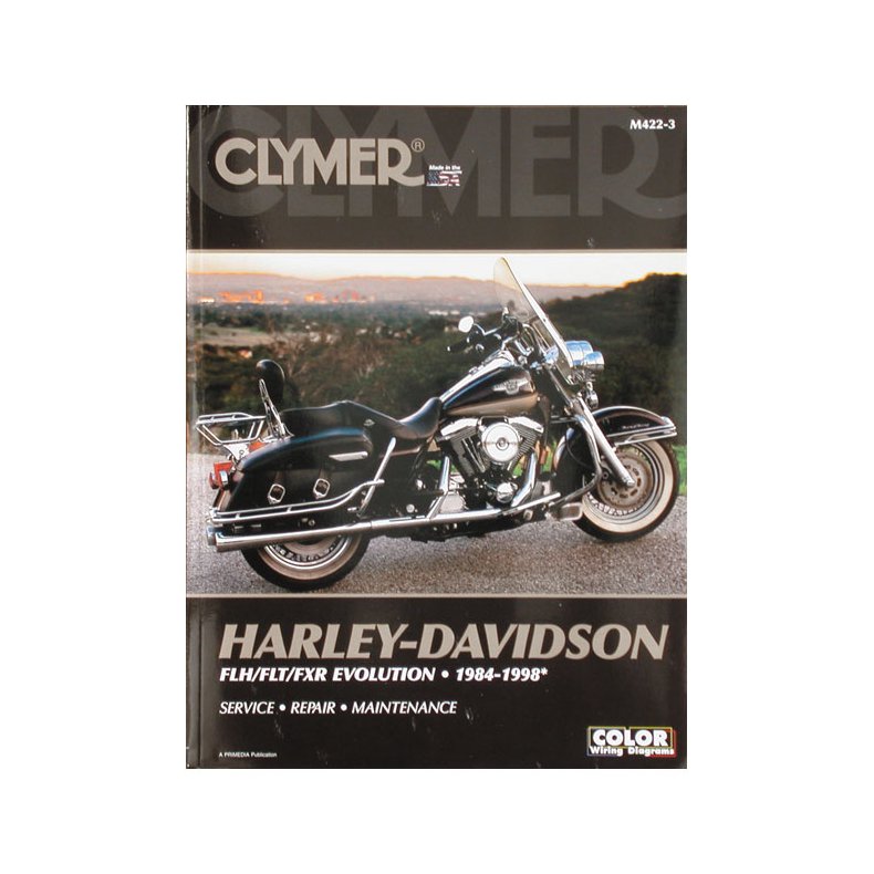 CLYMER SERVICE MANUAL 84-98 FLT, FXR