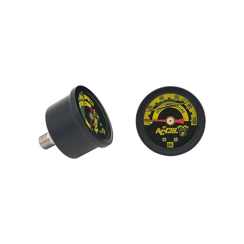 Accel OIL PRESSURE GAUGE 0-100 PSI