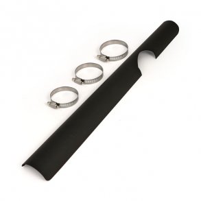 FLT HEADER HEAT SHIELD, LOWER RIGHT.