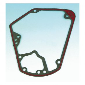JAMES CAM COVER GASKET. SILICONE PAPER WITH SILICONE  Fits: > 70-92 B.T. 