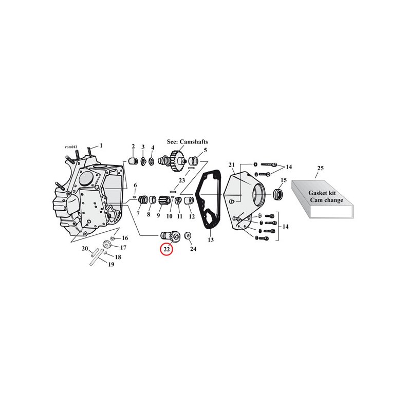 S&S, STEEL BREATHER VALVE. plus .030 48-E77 B.T.