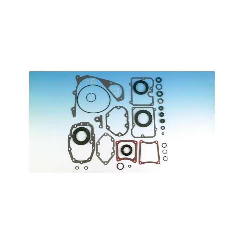 James, transmission gasket &amp; seal kit 5-speed models.  85-98 Softail; 80-92 FLT/Touring; 80-94 FXR