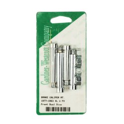 FRONT, DUAL DISC. KIT=4 BOLTS  Fits: > 77-83 XL, FX, FXWG, FXR, CHROME