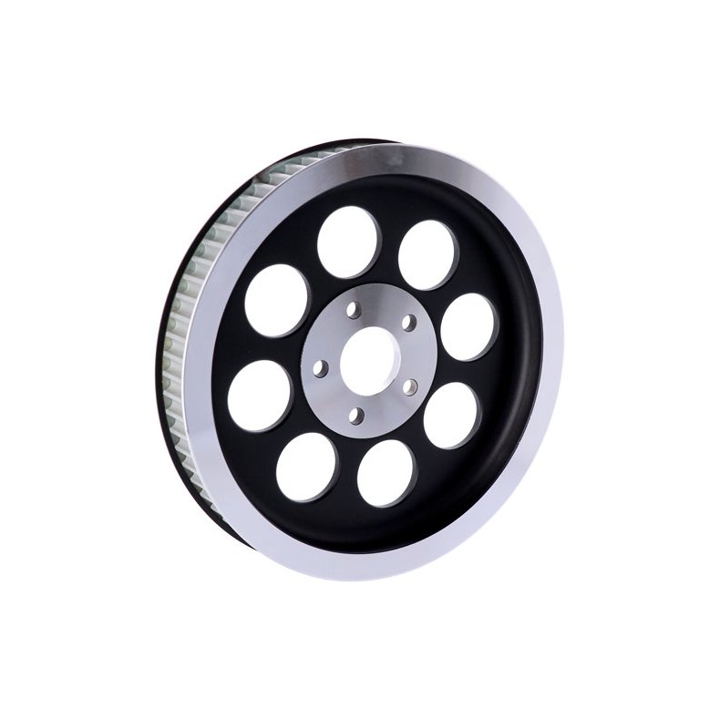 Reproduction OEM style wheel pulley 70t, 1-1/2" belt. 84-99 Evo Big Twin, 1999 Twin Cam