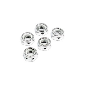 Jam lock nut chrome, 1/2-13