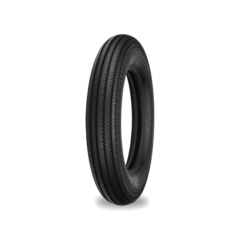 SHINKO E270 FRONT TIRE 3.00-21 (57S) Blackwall; TT; REINF, front.