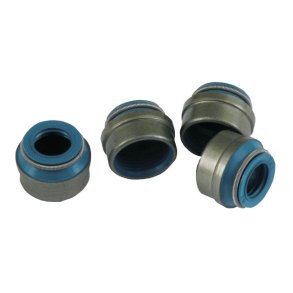 KPMI, int/exh. valve guide seal kit. Viton  84-99 Evo Big Twin; 99-04 Twin Cam; 83-03 XL Sportster
