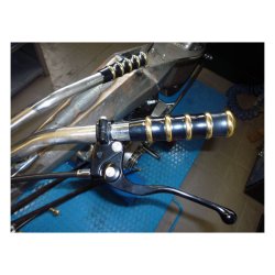 K-TECH GRIMECA CLUTCH LEVER ASSEMBLY  cast aluminum clutch lever assembly