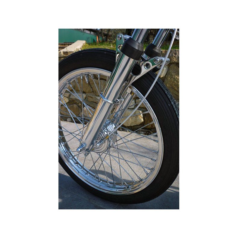 K-TECH FRONT MINI DRUM BRAKE CHROME