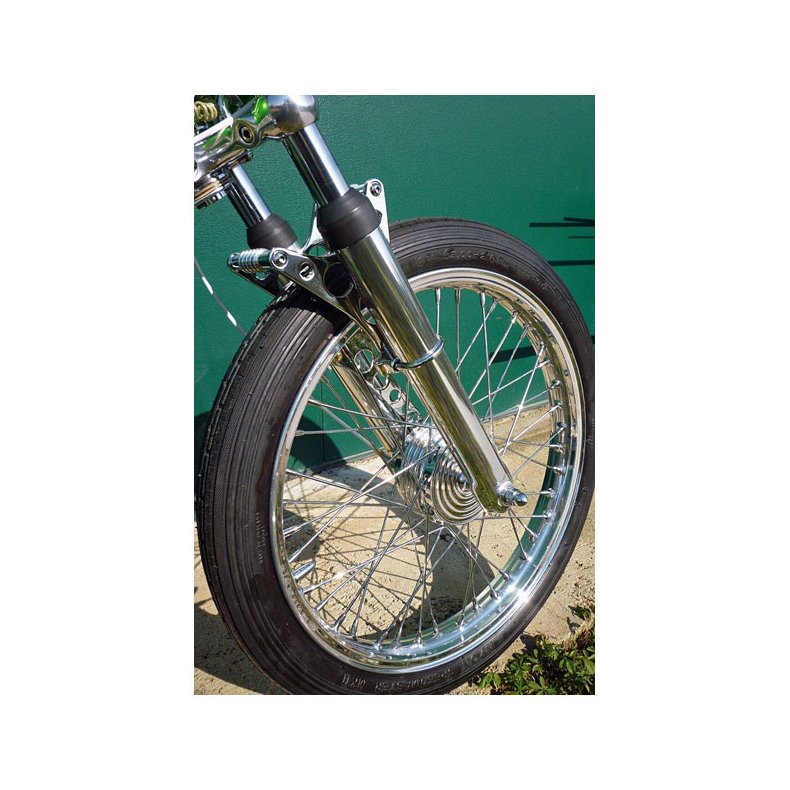 K-TECH FRONT MINI DRUM BRAKE CHROME