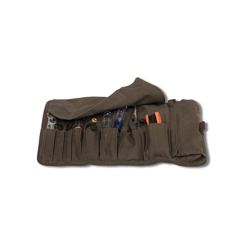 BURLY VOYAGER TOOL ROLL DARK OAK