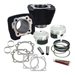 S&S, 883-1200 XL big bore conversion cyl. &amp; piston kit