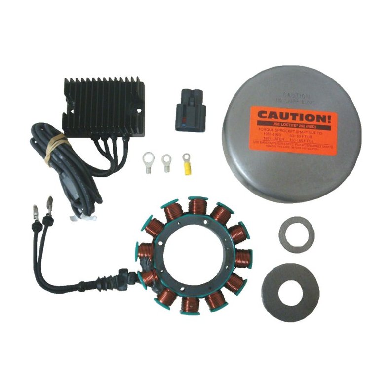 Compu-fire, 1-phase charging kit 98-03 TWIN CAM W/carburetor 