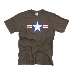 T-SHIRT AIR FORCE STAR &amp; BARS